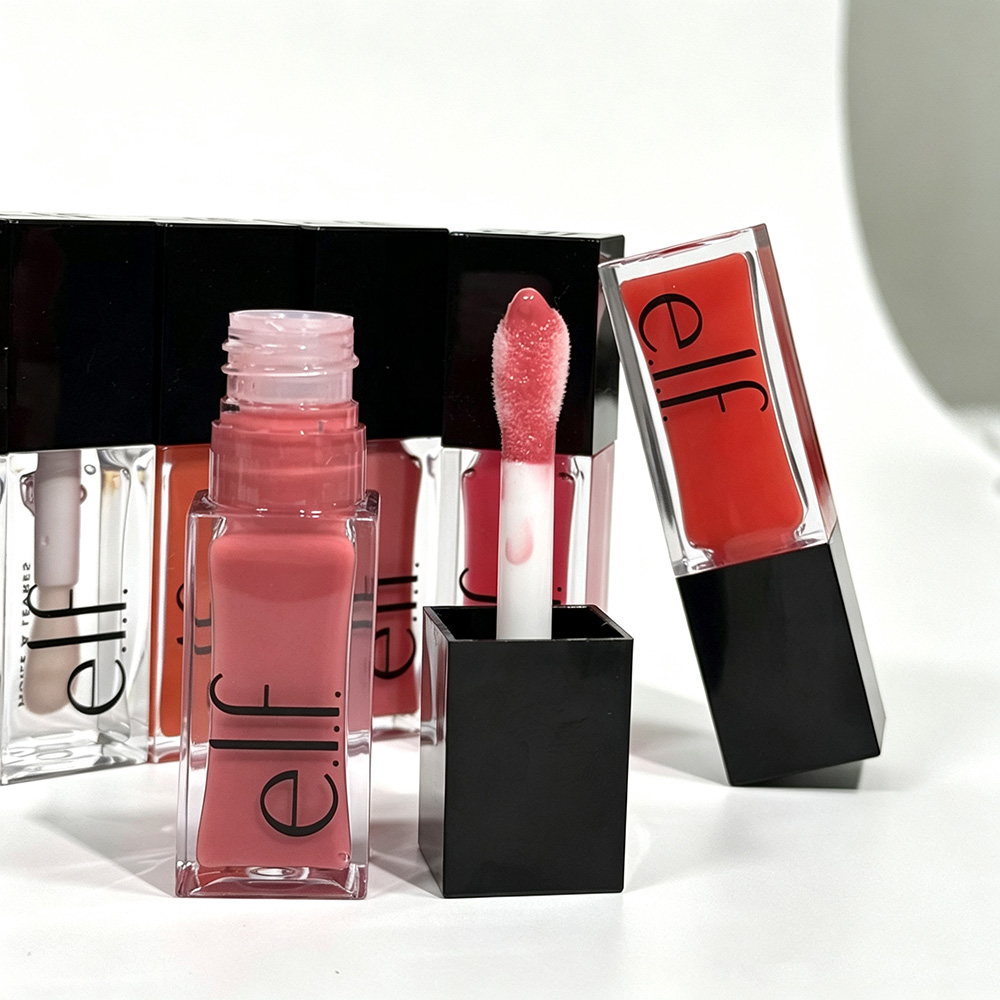 Huda Beauty Makeup Set - Elf Bright Shine Lip Gloss Deeply