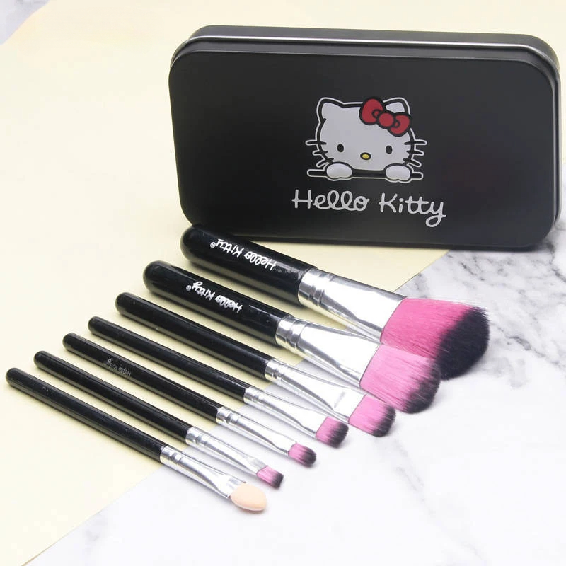 Blush Brush Kabuki - Kawaii Hello Kitty Makeup Brush Set