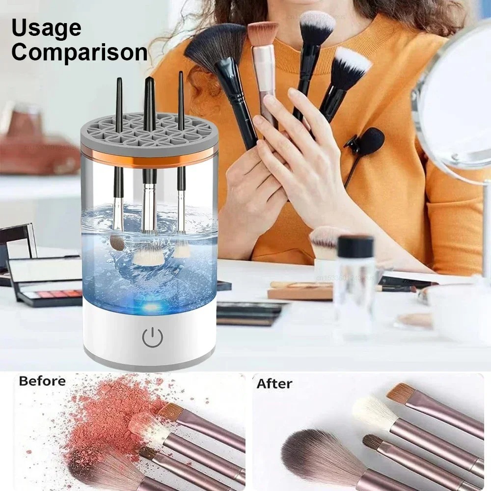 Beauty Makeup Products - Portable USB Plug Electric Makeup Brush