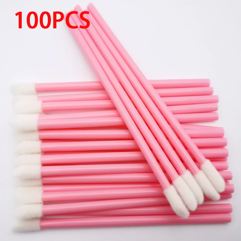 Disposable Lip Brush 100Pcs Ey - Beauty Makeup Products ulasan dan harga