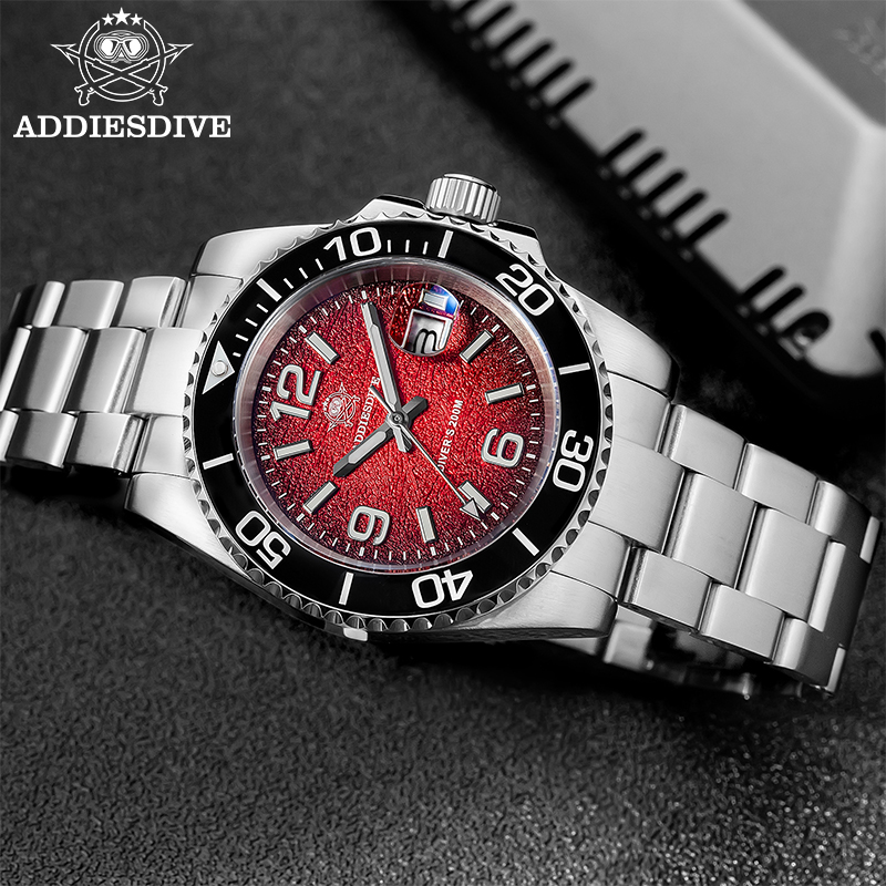 ADDIESDIVE Men's Watch 41mm Qu - Blush Brush Kabuki ulasan dan harga
