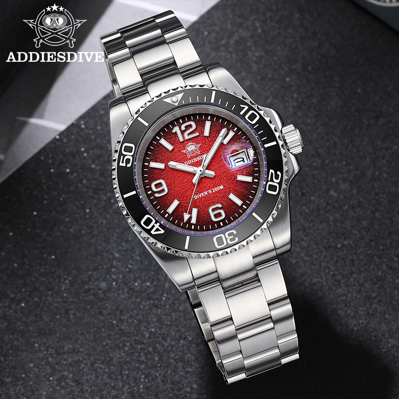 ADDIESDIVE Men's Watch 41mm Qu - Blush Brush Kabuki ulasan dan harga