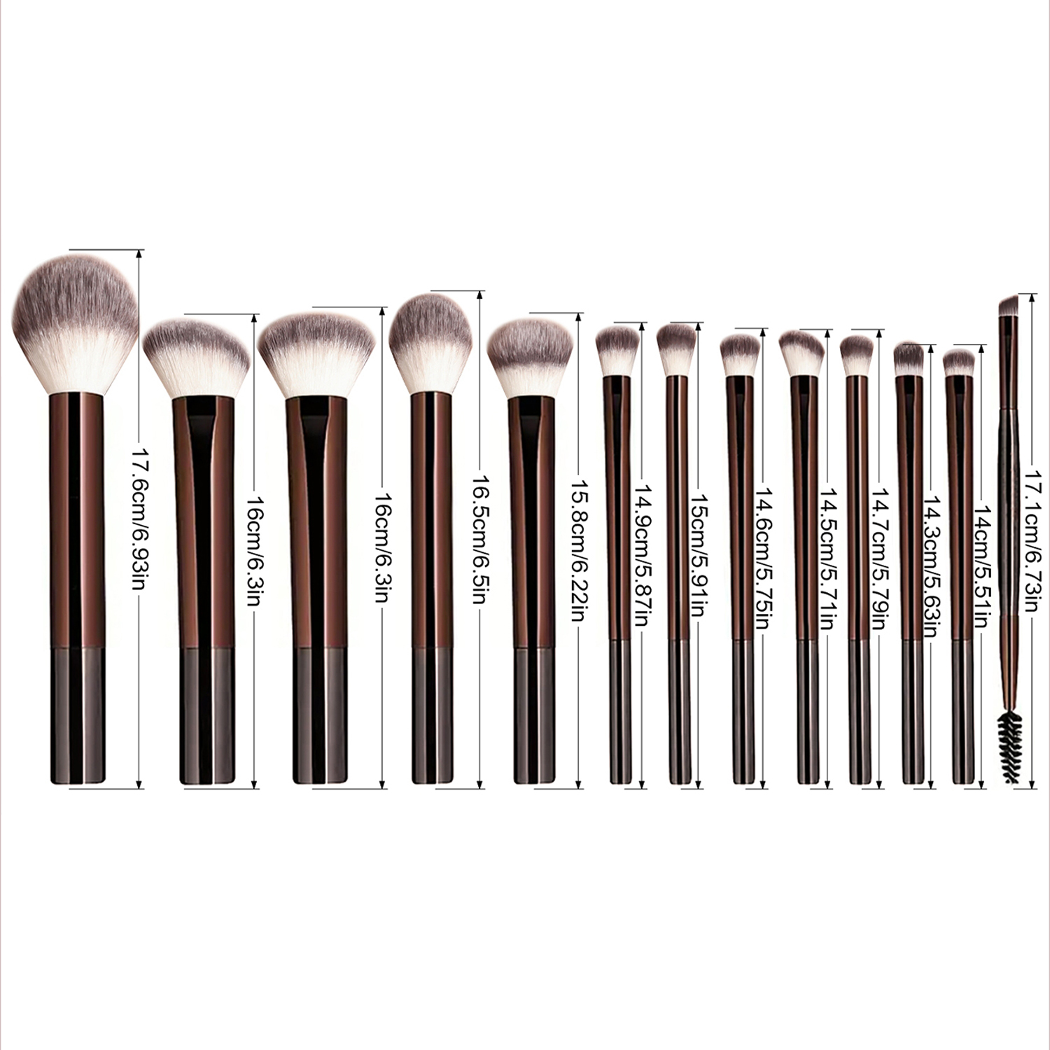 13PCS Makeup Brush Set Foundat - Huda Beauty Makeup Brush Set ulasan dan harga