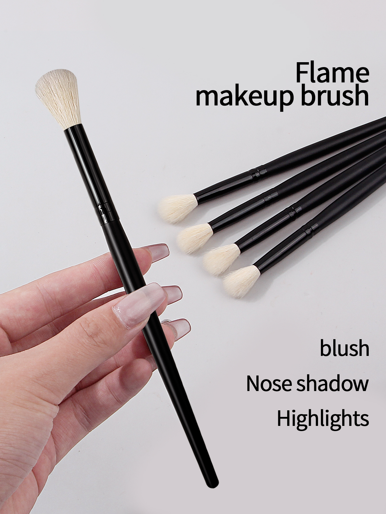 5 Sets of Soft Multi-Functiona - Huda Beauty Makeup Brush Set ulasan dan harga
