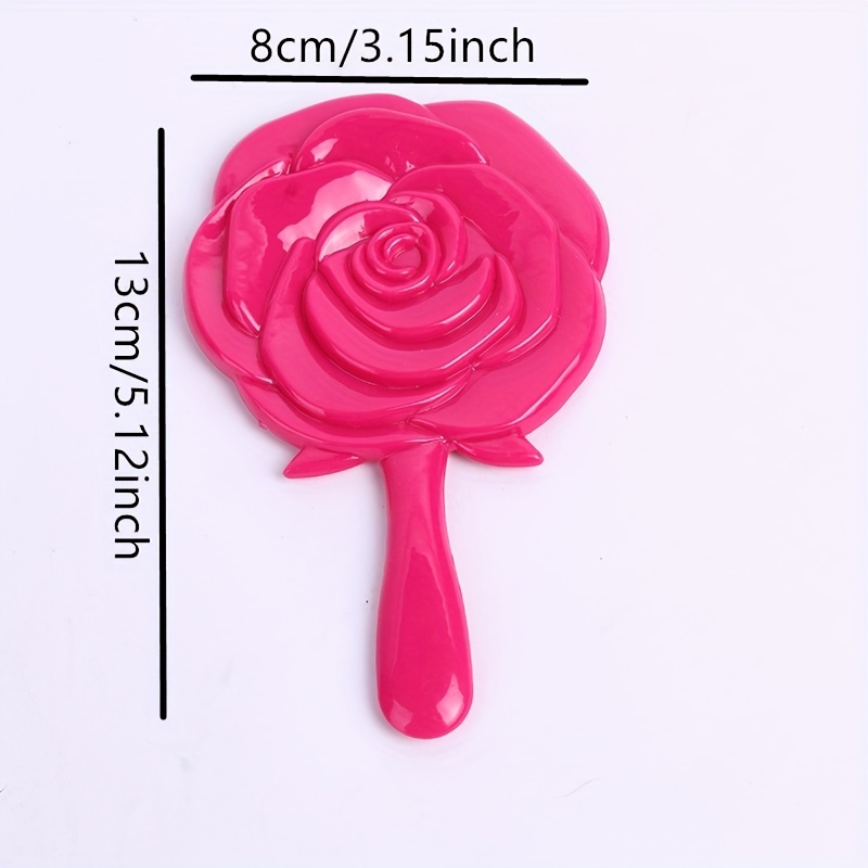 Retro Rose Small Mirror Portab - Beauty Rose Makeup ulasan dan harga