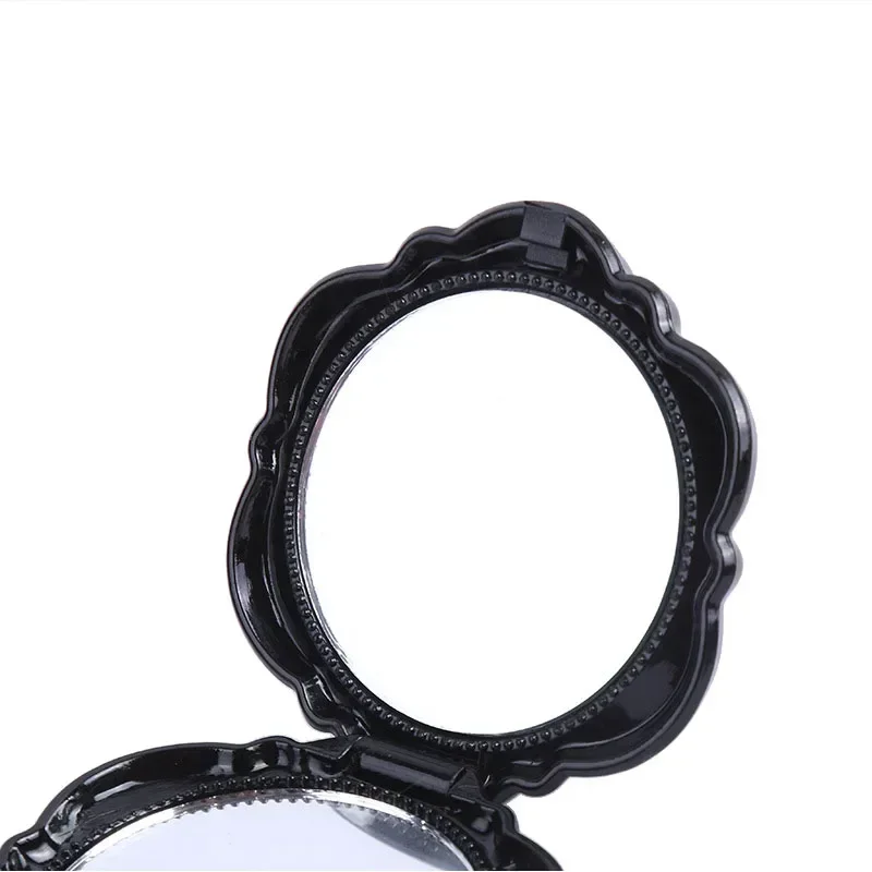 Mini Mirror Retro Rose Flower  - Beauty Rose Makeup ulasan dan harga