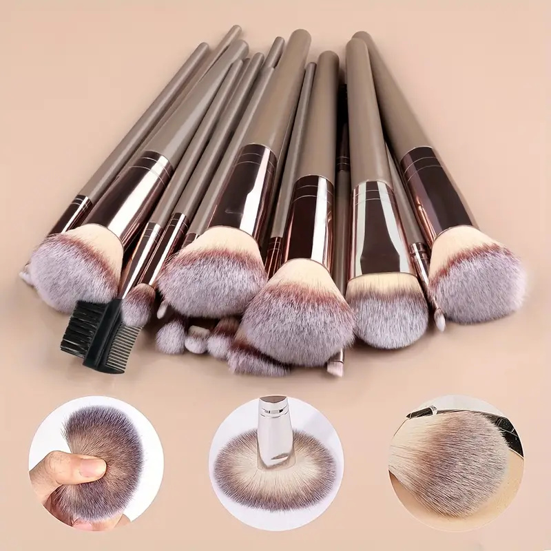 10-20PCS Makeup Brush Set Foun - Huda Beauty Makeup Brush Set ulasan dan harga