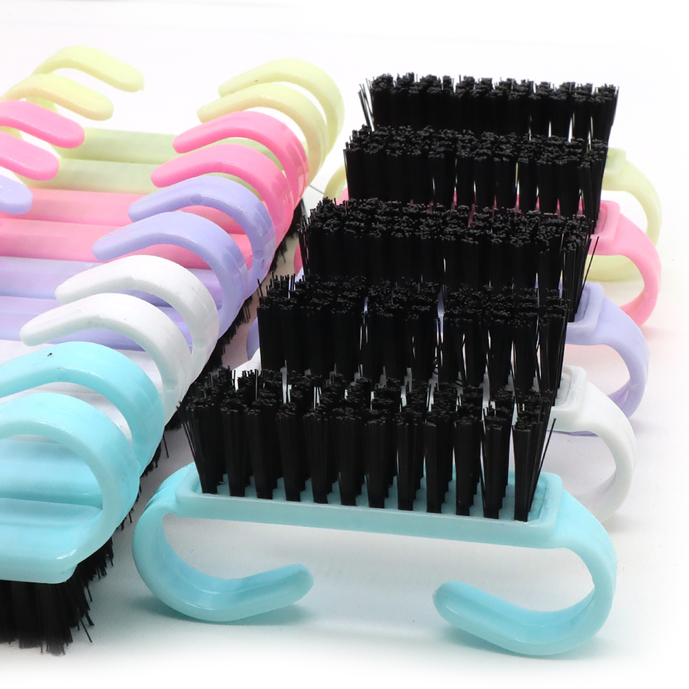 50pcs/Box Plastic Nail Brushes - Blush Brush Kabuki ulasan dan harga