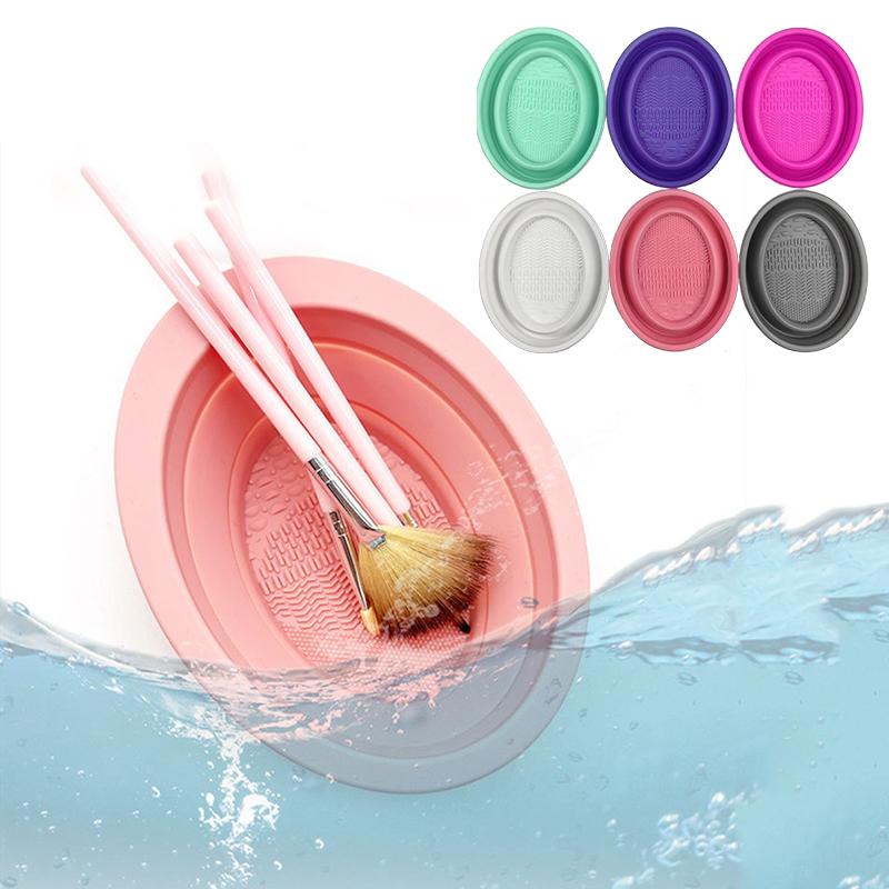 Soft Silicone Makeup Brush Cle - Blush Brush Kabuki ulasan dan harga