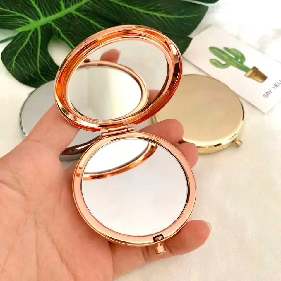Portable Makeup Mirror Solid r - Beauty Rose Makeup ulasan dan harga