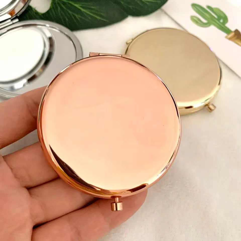 Portable Makeup Mirror Solid r - Beauty Rose Makeup ulasan dan harga