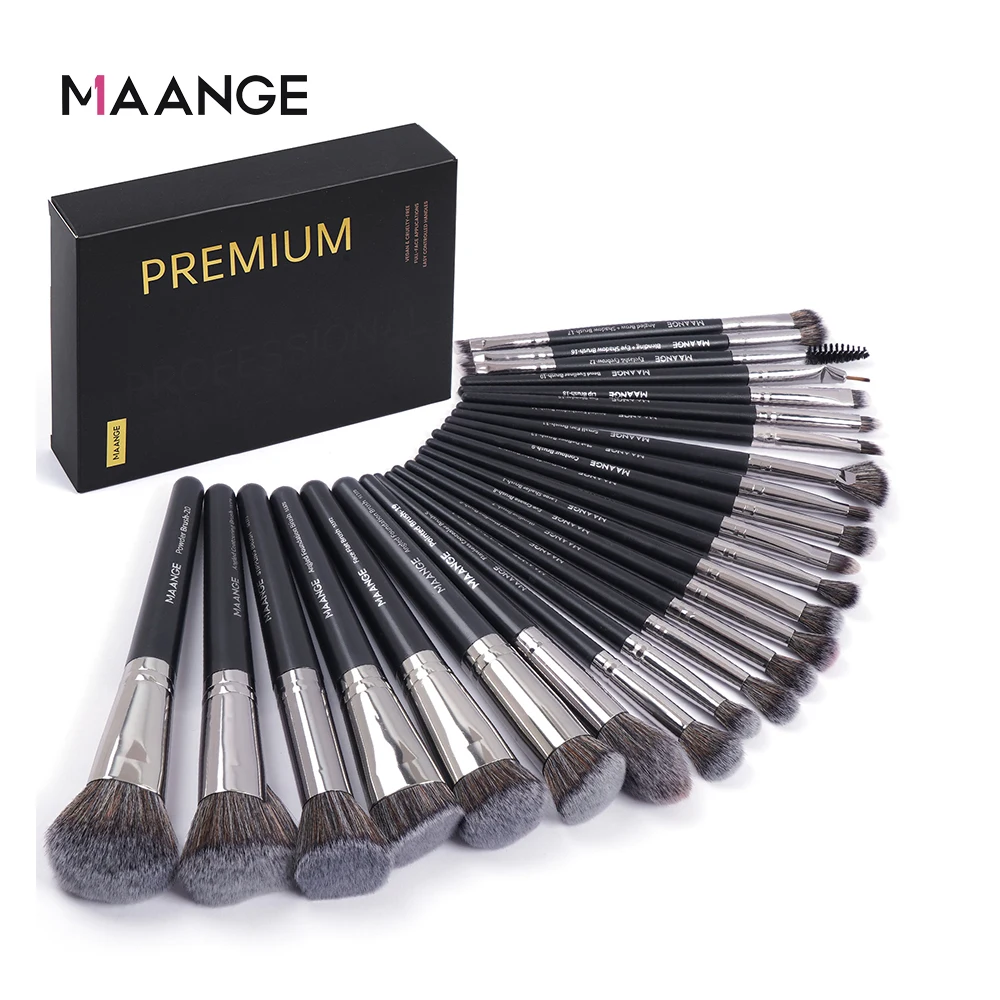 MAANGE Professional Gift Box 2 - Huda Beauty Makeup Brush Set ulasan dan harga
