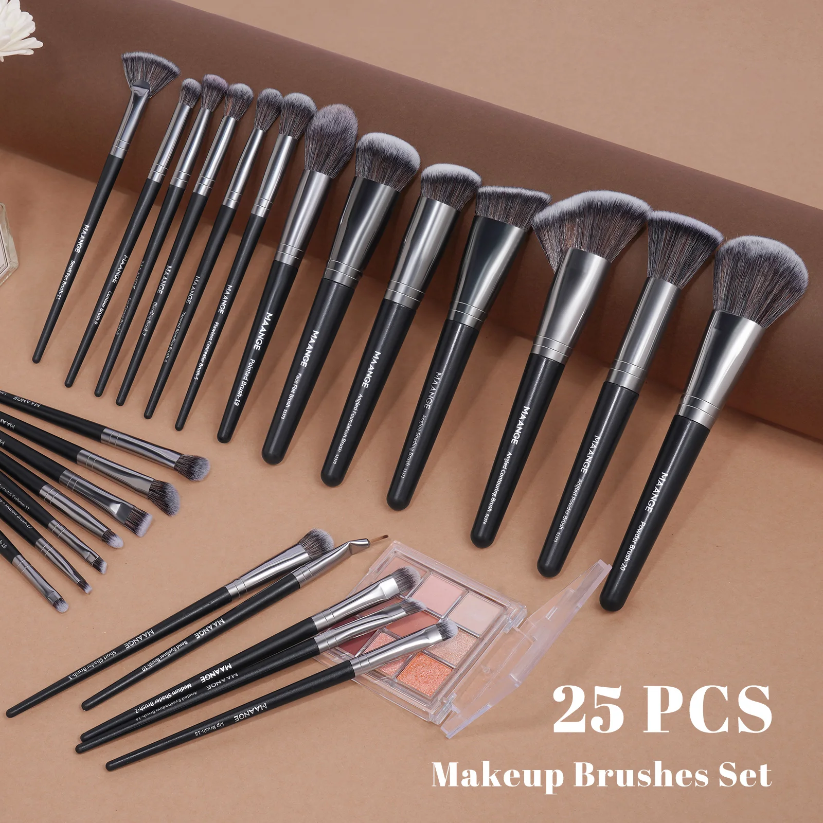MAANGE Professional Gift Box 2 - Huda Beauty Makeup Brush Set ulasan dan harga