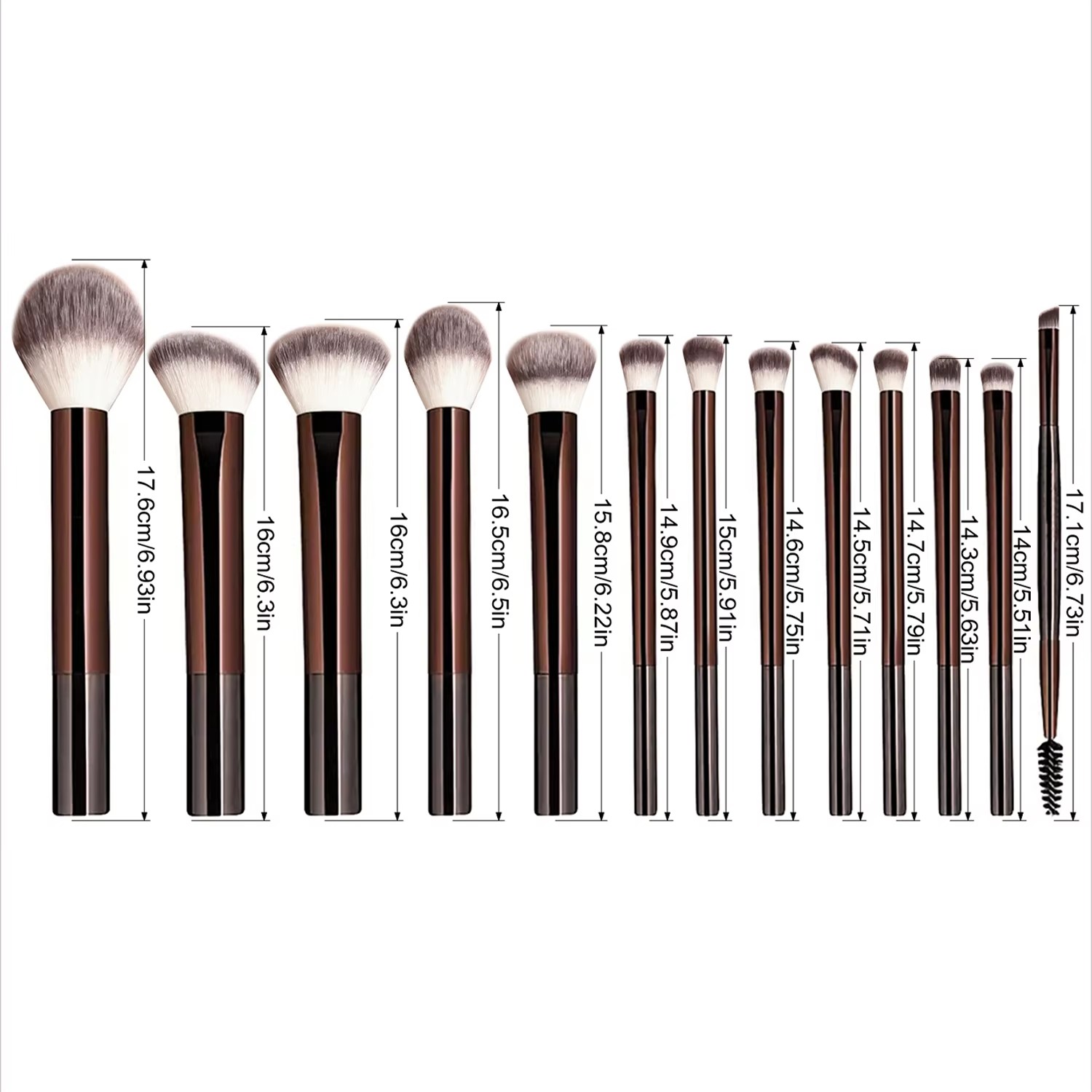 13PCS Makeup Brush Set Foundat - Huda Beauty Makeup Brush Set ulasan dan harga