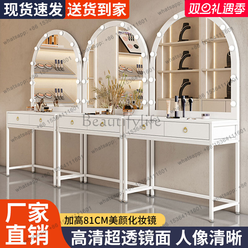 Dress table with lamp, dress,  - Beauty Makeup Training ulasan dan harga