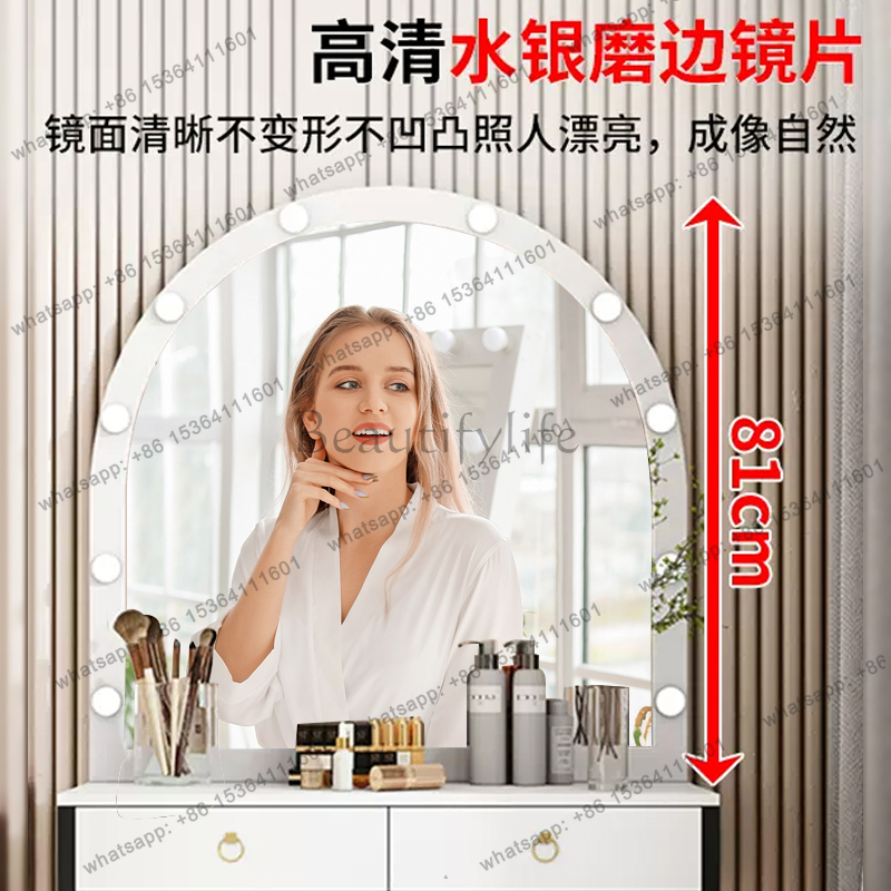 Dress table with lamp, dress,  - Beauty Makeup Training ulasan dan harga