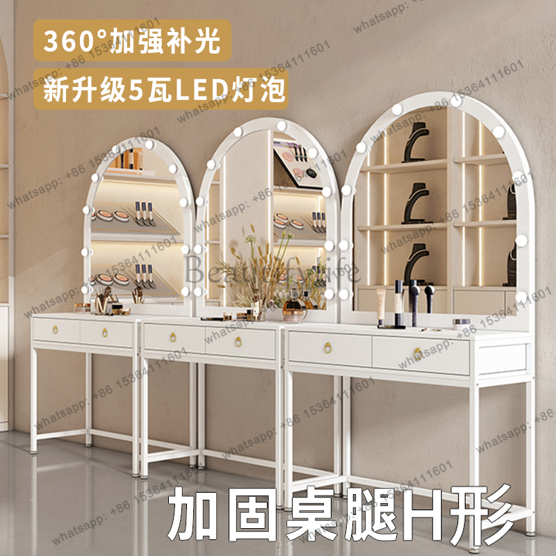 Dress table with lamp, dress,  - Beauty Makeup Training ulasan dan harga