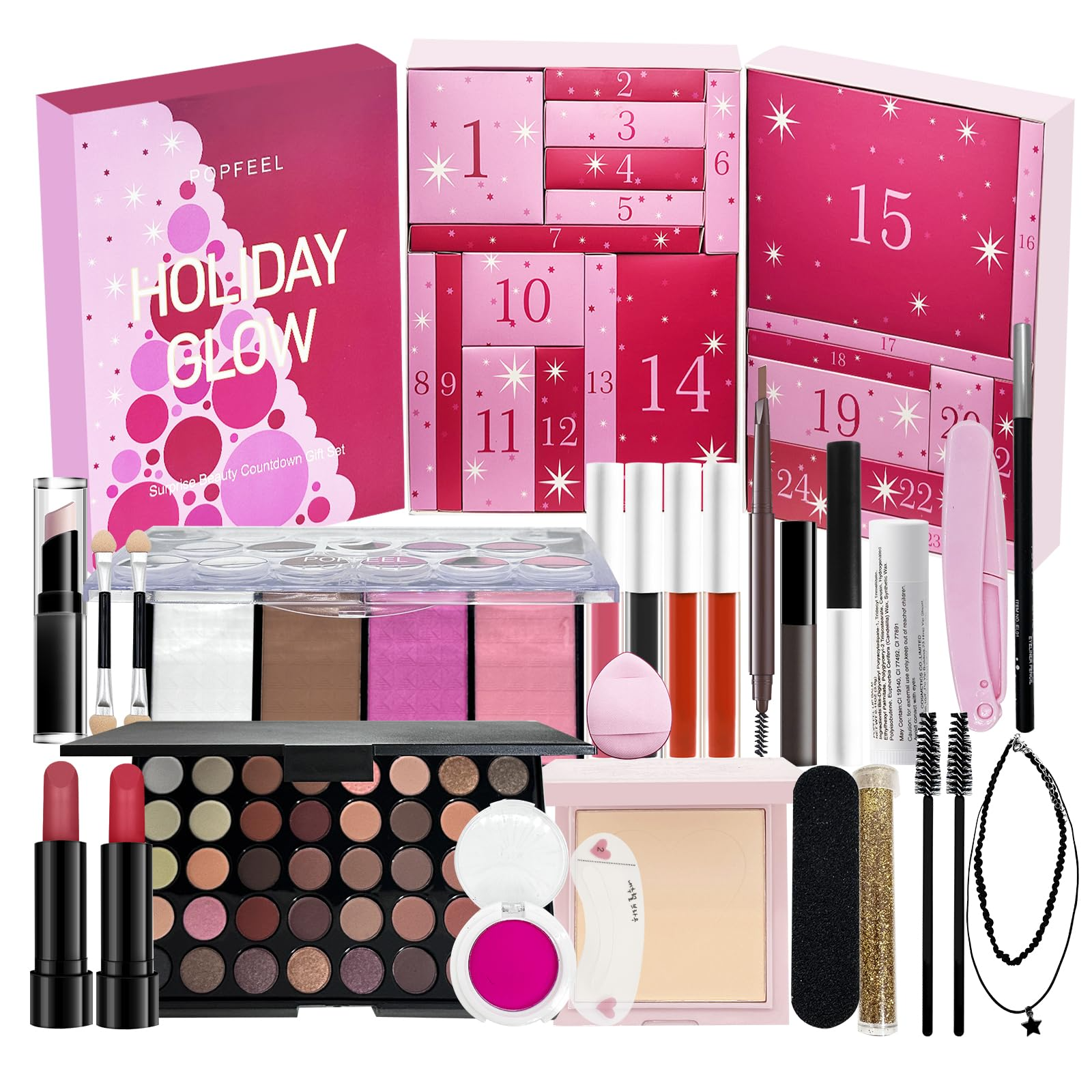2025 Christmas Countdown Makeu - Beauty Makeup Advent Calendar 2025 ulasan dan harga