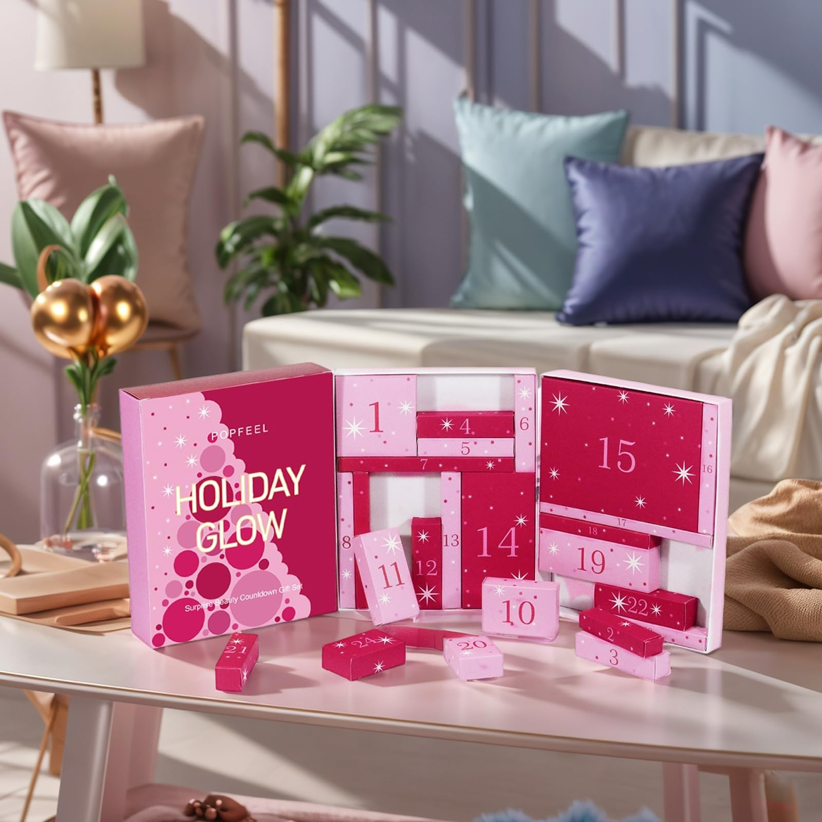 2025 Christmas Countdown Makeu - Beauty Makeup Advent Calendar 2025 ulasan dan harga
