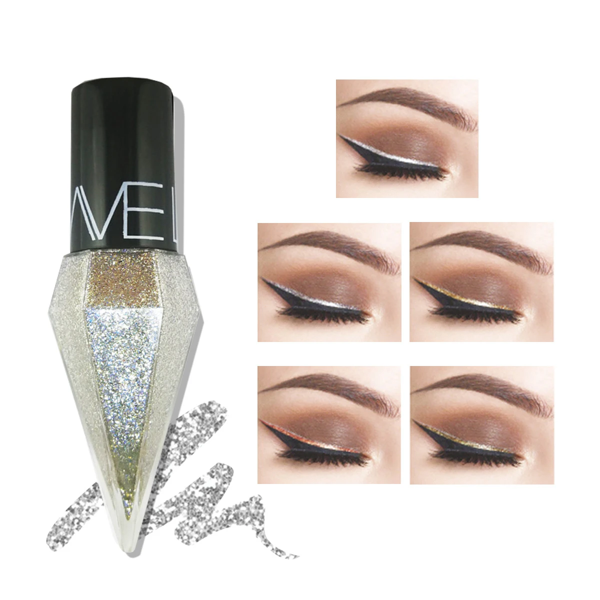 5pc/set Shiny Eye Liners Eyesh - Beauty Rose Makeup ulasan dan harga