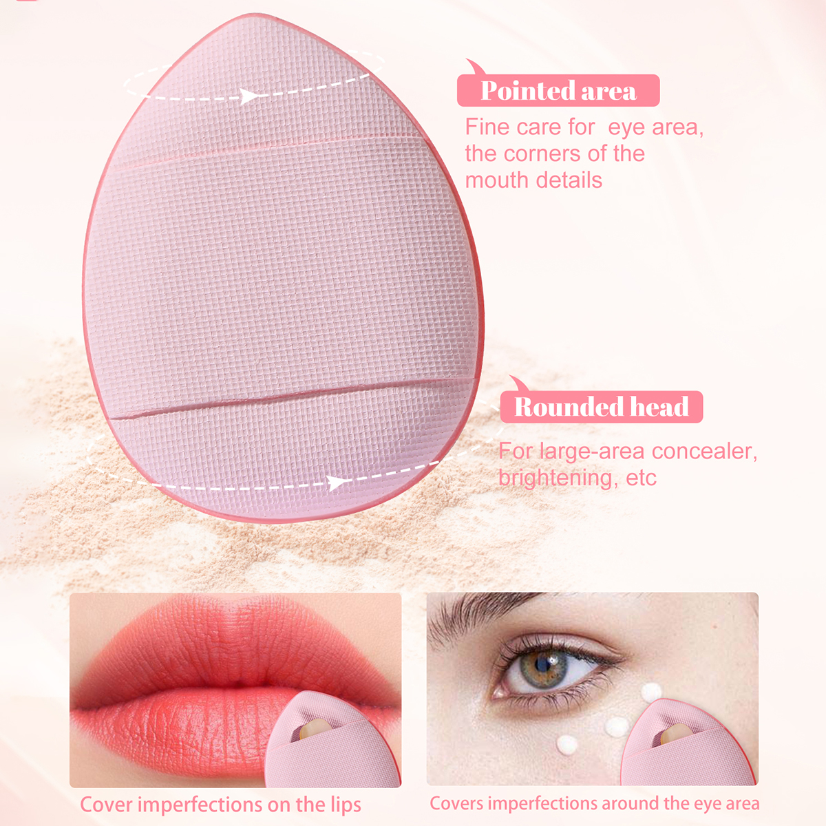 28Pcs Pink Rose Gold Beauty Ac - Beauty Rose Makeup ulasan dan harga