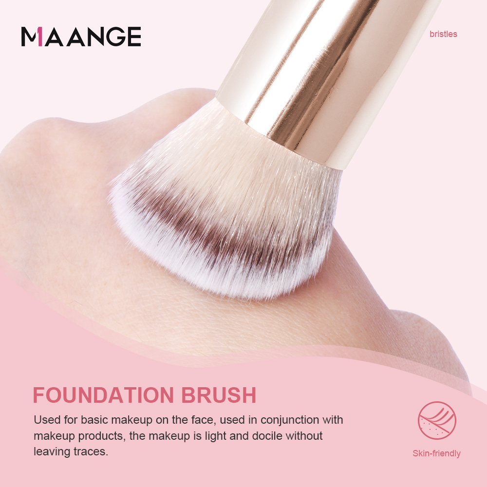 MAANGE Gift Box 4 Pieces Face  - Huda Beauty Makeup Brush Set ulasan dan harga