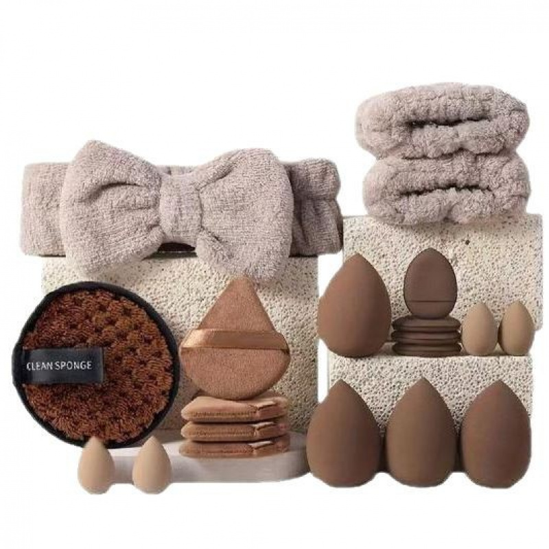 40 Pcs Beauty Makeup Tool Comb - Huda Beauty Makeup Brush Set ulasan dan harga