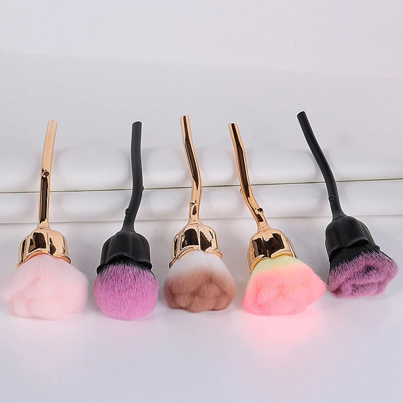 Rose Flower Shape Loose Powder - Beauty Rose Makeup ulasan dan harga