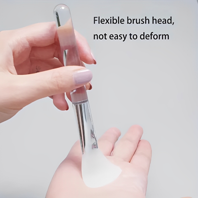 1/4pcs Silicone Facial Mask Br - Huda Beauty Makeup Brush Set ulasan dan harga