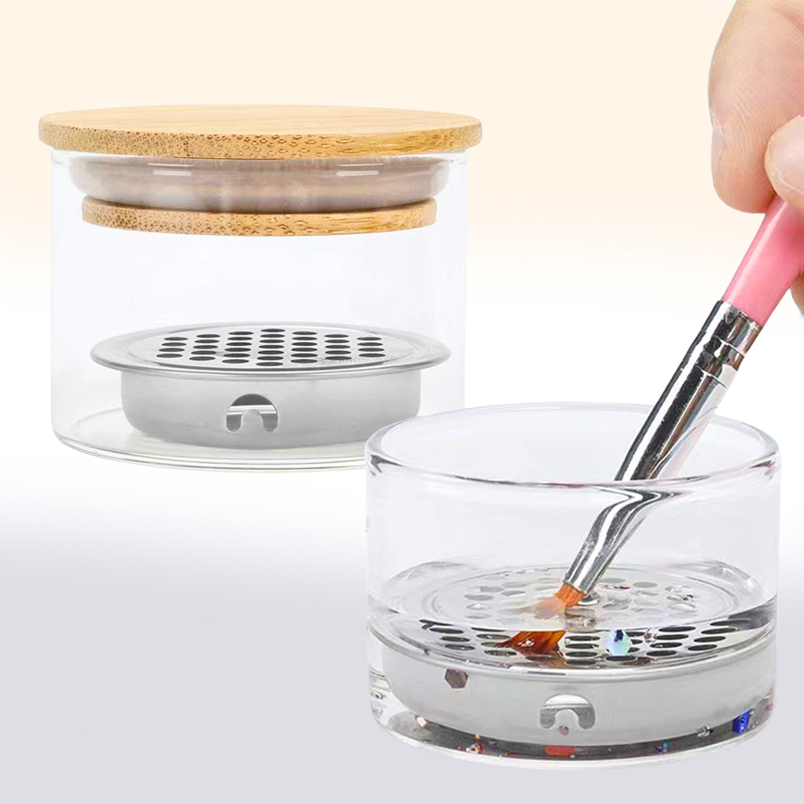Nail Art Brushes Washing Cup N - Blush Brush Kabuki ulasan dan harga