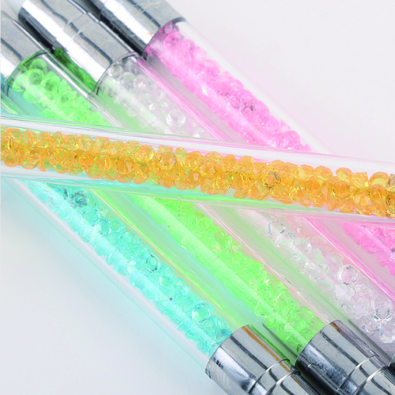 Dual-Head Silicone Nail Art Pe - Blush Brush Kabuki ulasan dan harga
