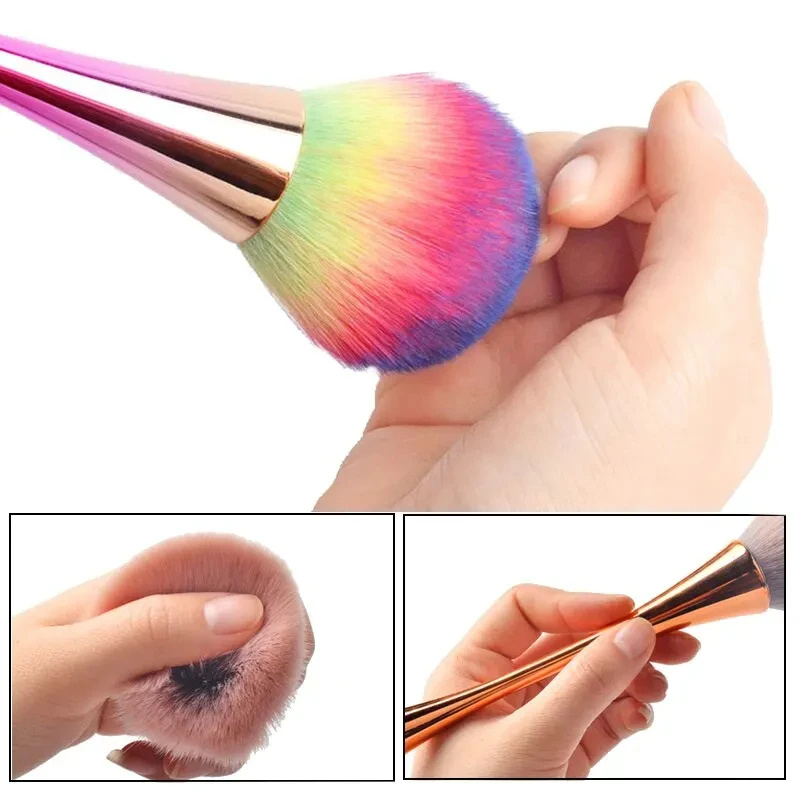 Professional Nail Art Brushes  - Blush Brush Kabuki ulasan dan harga