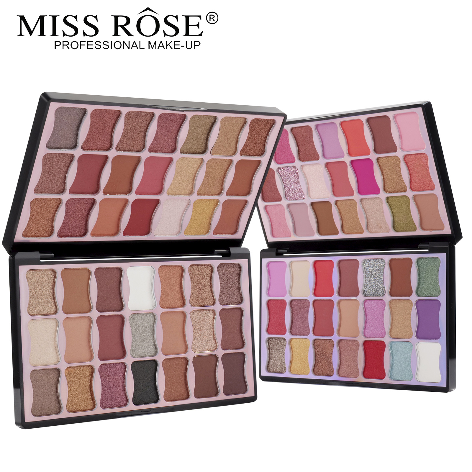 MISS ROSE 42 Colors Eyeshadow  - Beauty Rose Makeup ulasan dan harga