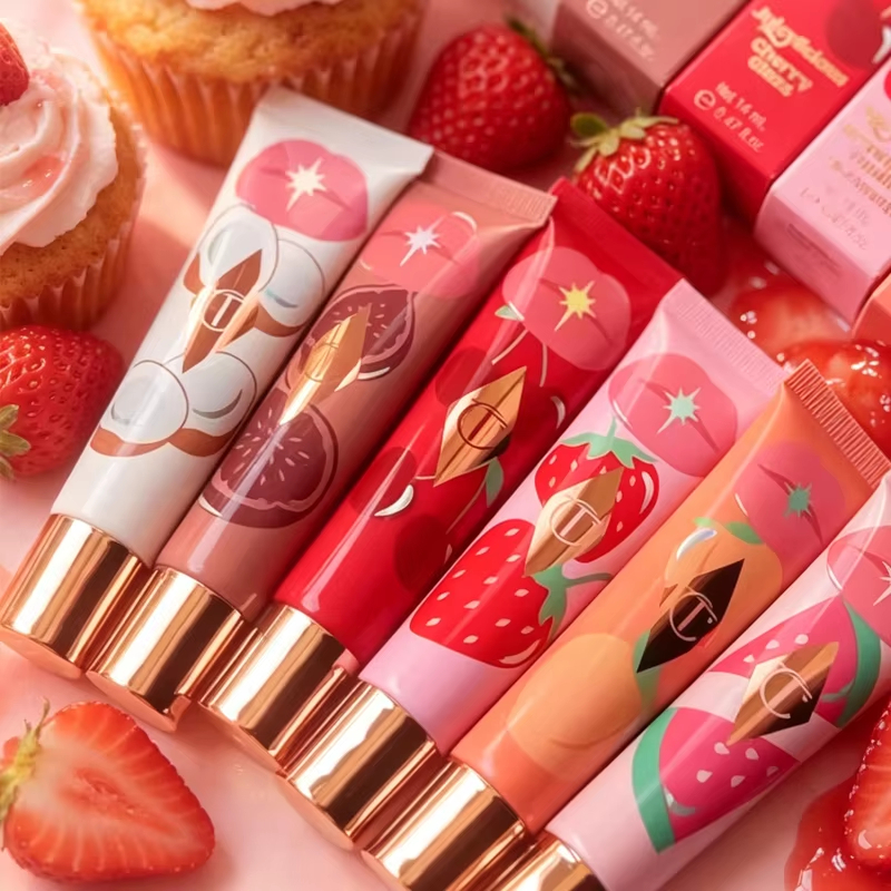 Charlotte Tilbury Lip Balm Fac - Huda Beauty Makeup Set ulasan dan harga