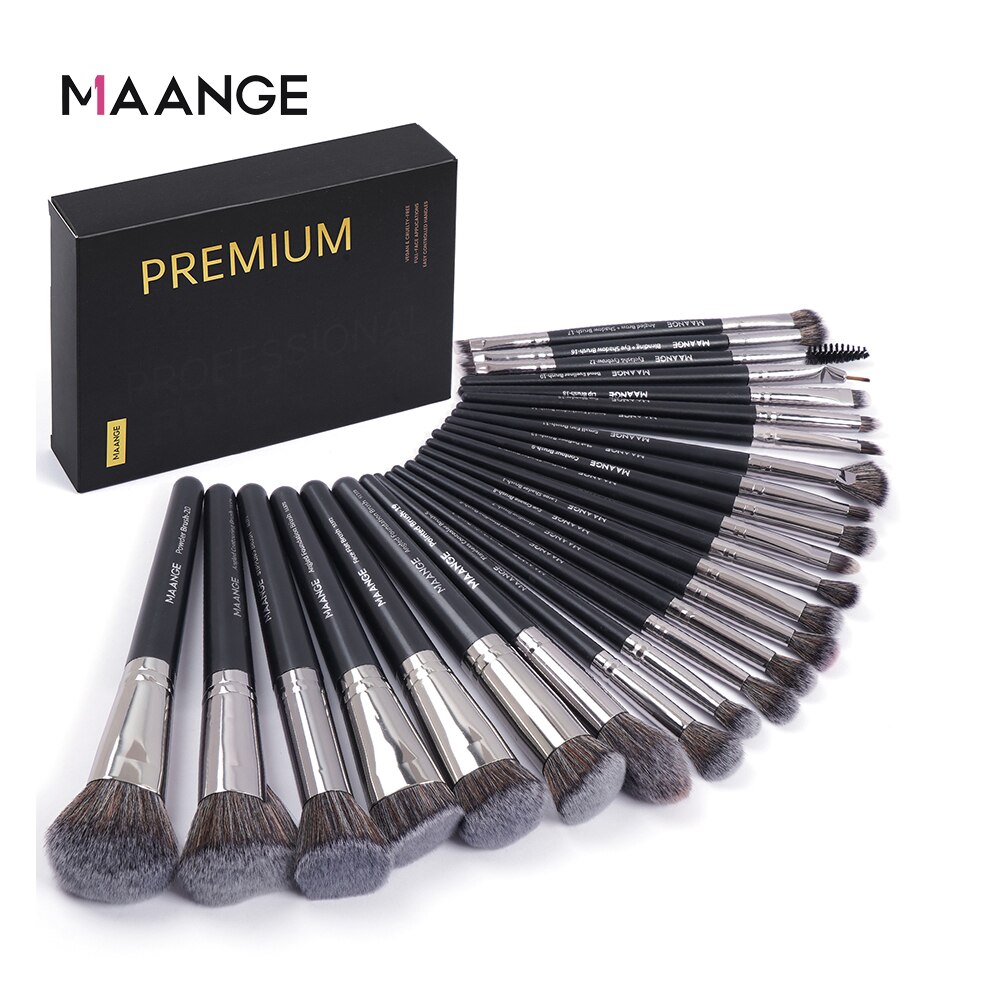 MAANGE Professional Gift Box 2 - Huda Beauty Makeup Brush Set ulasan dan harga