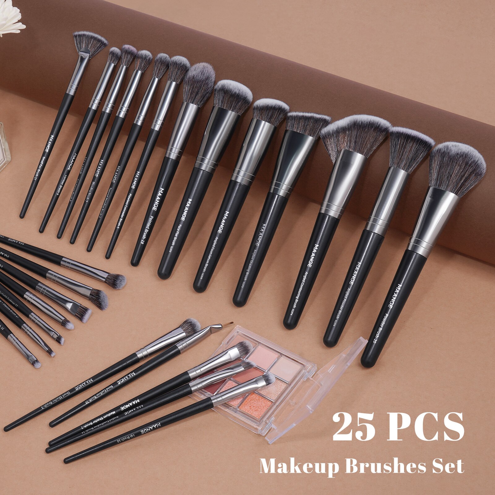 MAANGE Professional Gift Box 2 - Huda Beauty Makeup Brush Set ulasan dan harga