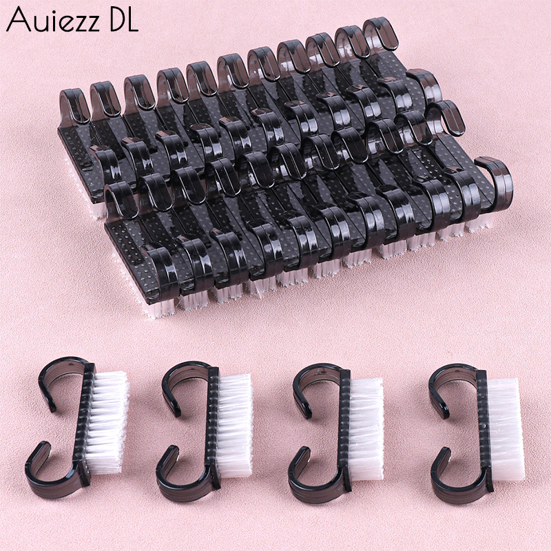 50/100Pcs Plastic Nail Brushes - Blush Brush Kabuki ulasan dan harga