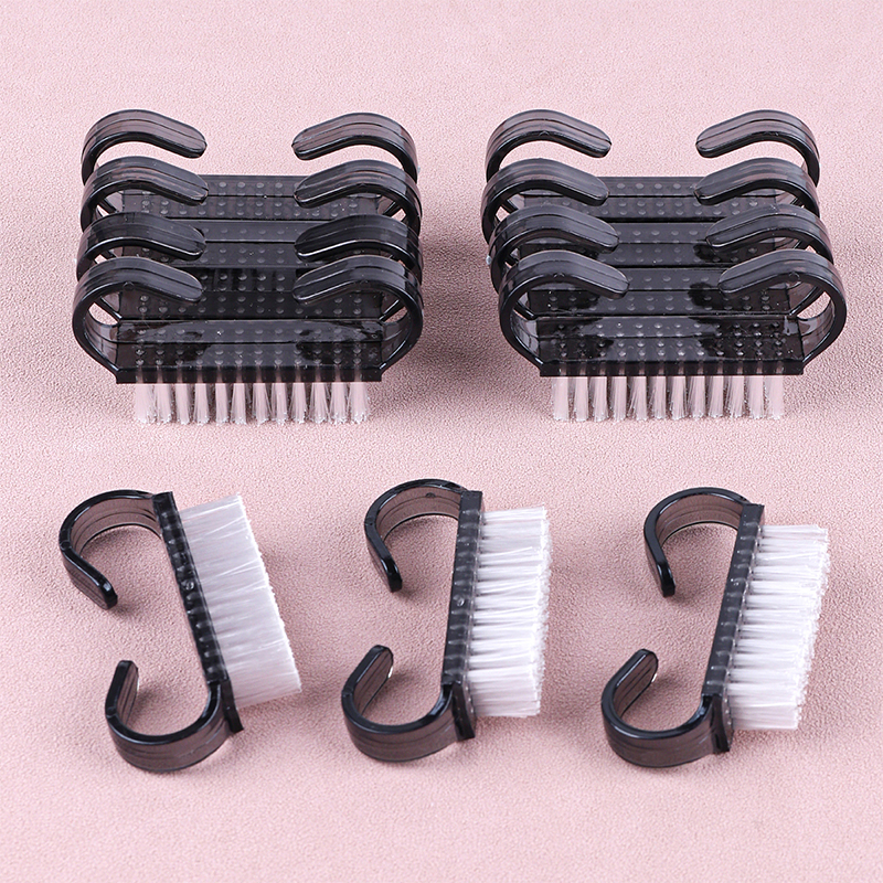 50/100Pcs Plastic Nail Brushes - Blush Brush Kabuki ulasan dan harga