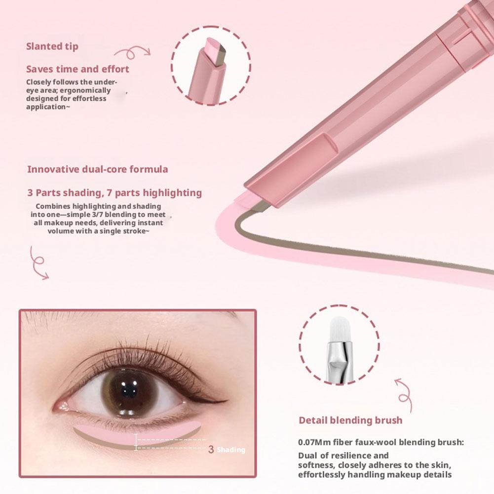 Two Tone Aegyo Sal Stick 1PC P - Beauty Makeup Products ulasan dan harga