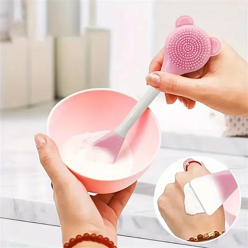 7-piece makeup and face wash b - Huda Beauty Makeup Brush Set ulasan dan harga