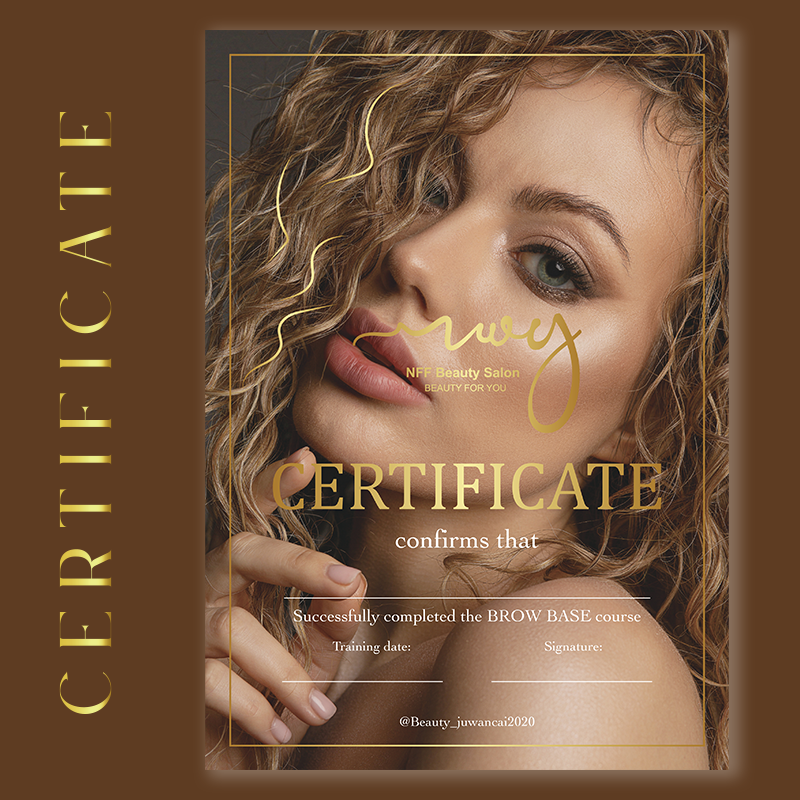 Custom Training Certificates H - Beauty Makeup Training ulasan dan harga